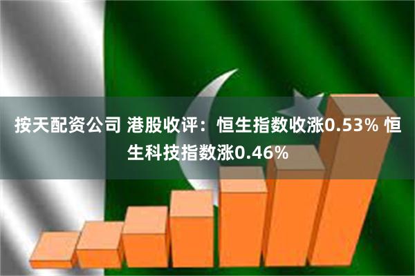 按天配资公司 港股收评：恒生指数收涨0.53% 恒生科技指数涨0.46%